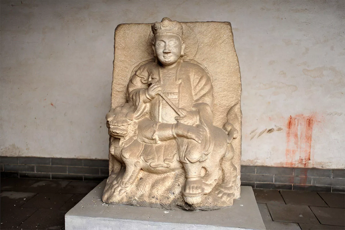 白石观音像（清）