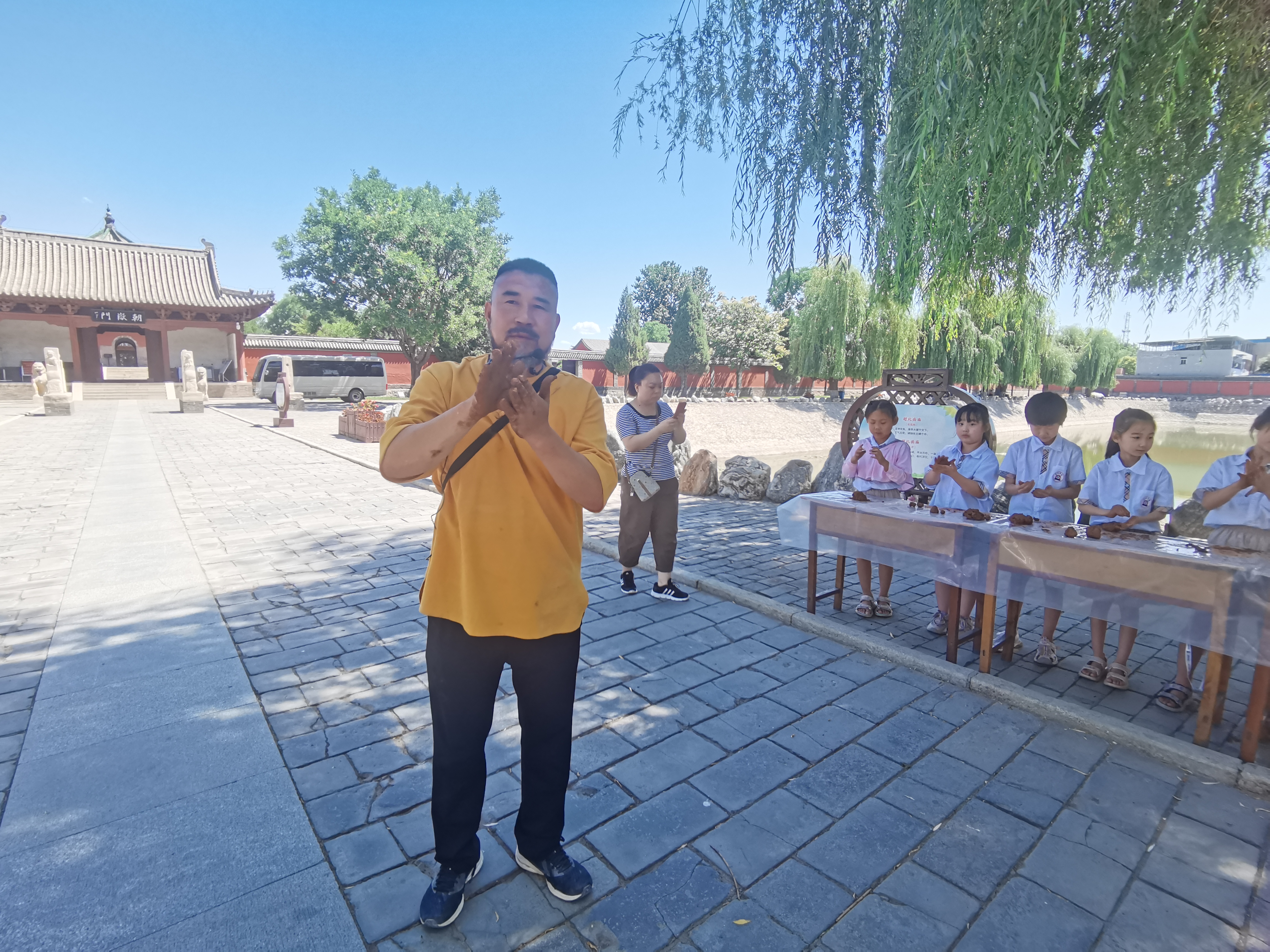 魅力非遗与泥有约马若特泥塑走进北岳庙博物馆