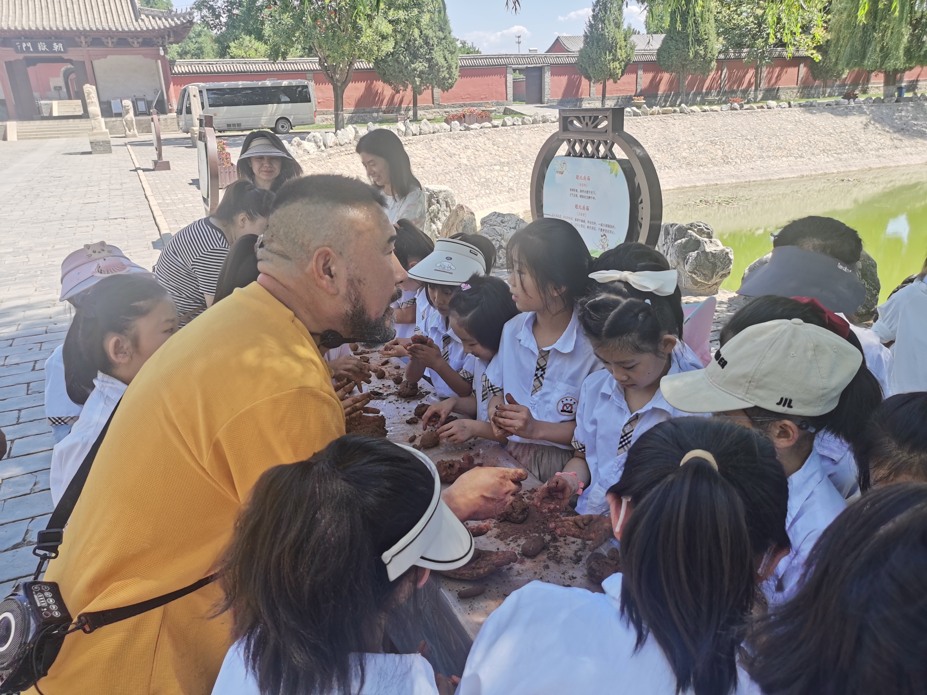 魅力非遗与泥有约马若特泥塑走进北岳庙博物馆