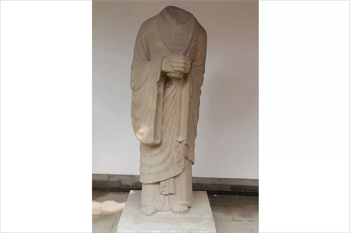 白石迦叶像（唐）
